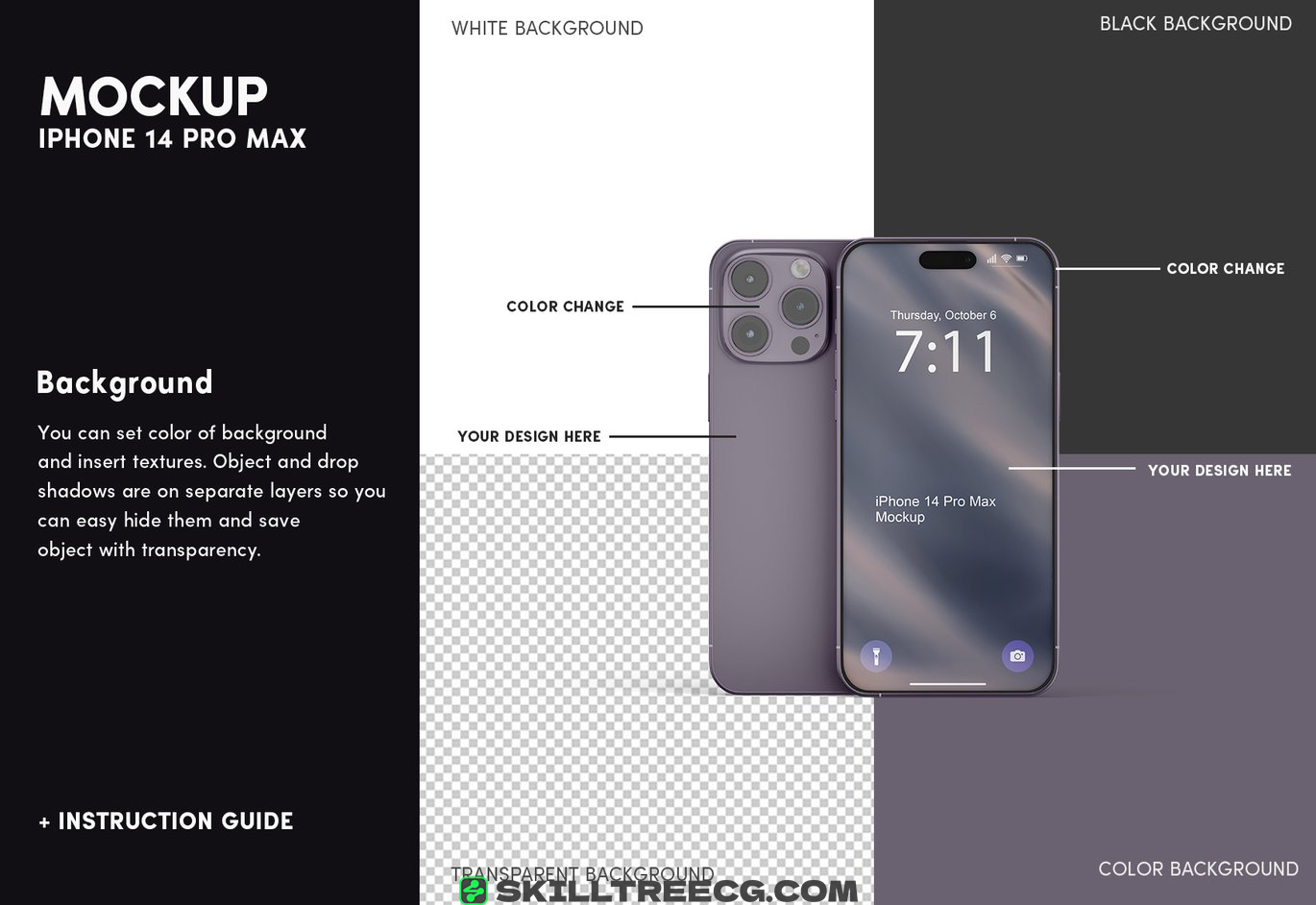 图片[8]-IPhone 14 Pro Max Mockup Set（601059）-技能树